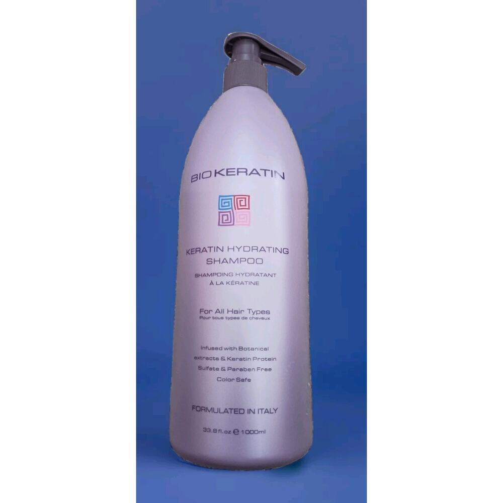 Biokeratin Hydrating Shampoo All Hair Types, Color Safe, Botanicals 33.8 fl OZ